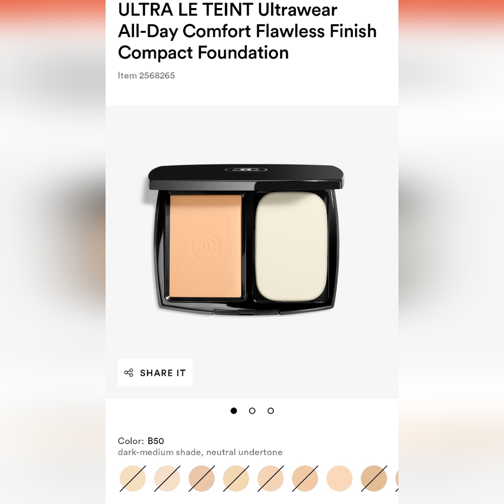 ✨️CHANEL ULTRA LE TEINT COMPACT✨️